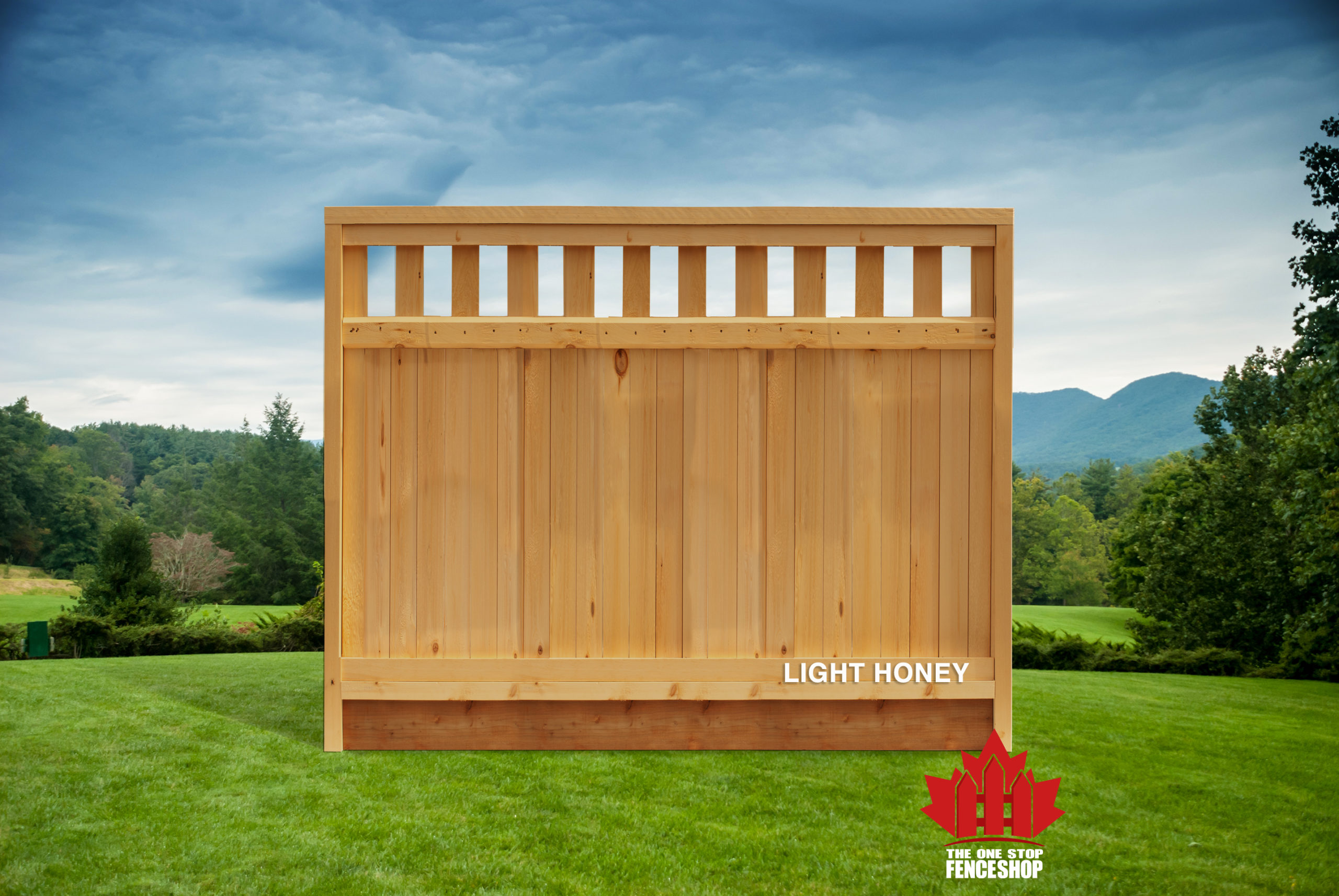 Tfs The Abbotsford Semi Privacy Cedar Fence Panel The Fence Shop Tfs The Abbotsford Semi Privacy Cedar Fence Panel The Fence Shop