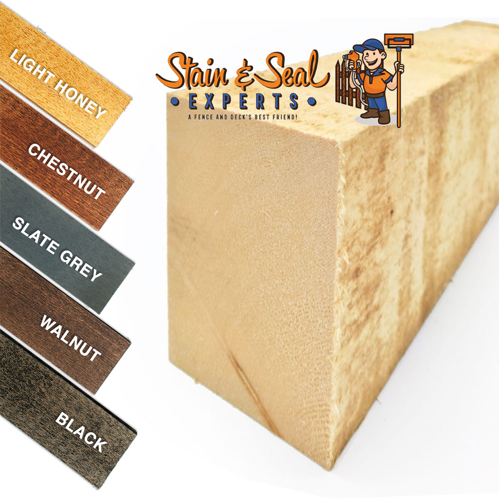 PreStained 4×6 Yellow Cedar The Fence Shop